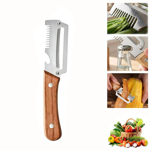 Multifunctional Stainless Steel Fruit Vegetable Peeler | 2 Pieces Per Pack